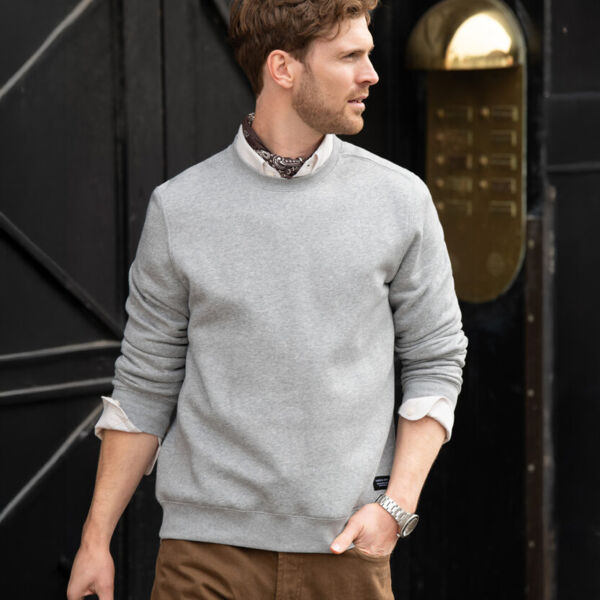 Trenton unisex round neck sweatshirt Thumbnail