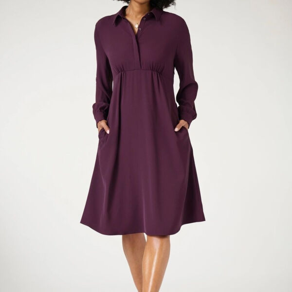 Virgo L/S Shirt Dress Thumbnail