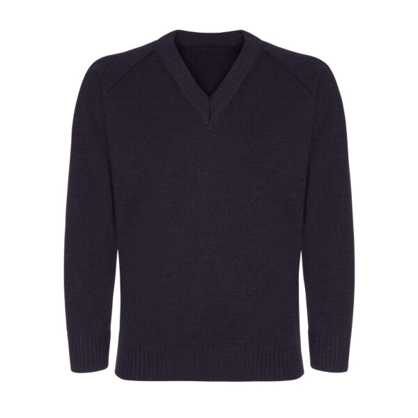 St Helens School Knitted V Neck Jumper Thumbnail