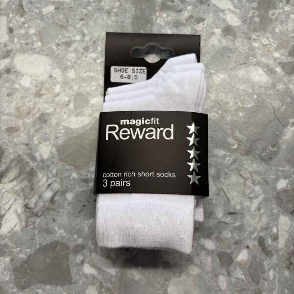 Cotton Rich Short Socks  Thumbnail