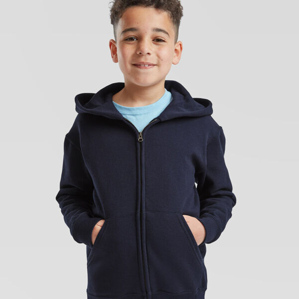 Classic 80/20 kids hooded sweatshirt jacket Thumbnail