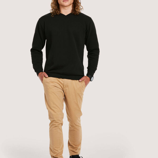 Uneek Premium V-Neck Sweatshirt Thumbnail