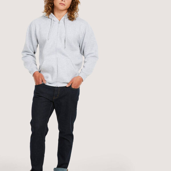 Uneek Adults Classic Full Zip Hooded Sweatshirt Thumbnail