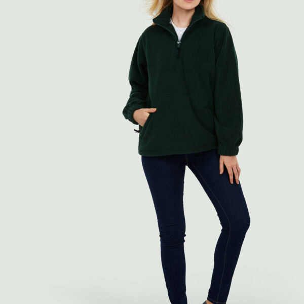 Uneek Premium 1/4 Zip Micro Fleece Jacket Thumbnail