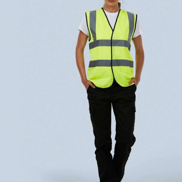 Uneek Adults Hi-Viz Waistcoat Thumbnail