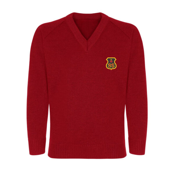 Sacred Heart Knitted Jumper  Thumbnail