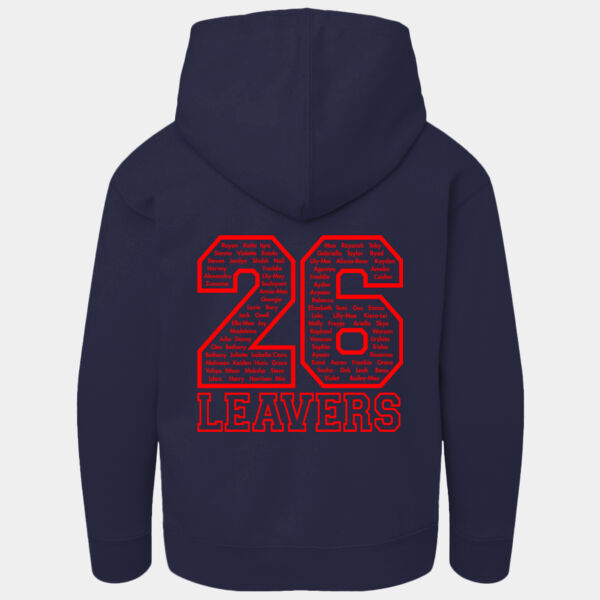 Bournemouth Park Kids Leavers Hoodie 2026 personalised with your childs initials Thumbnail