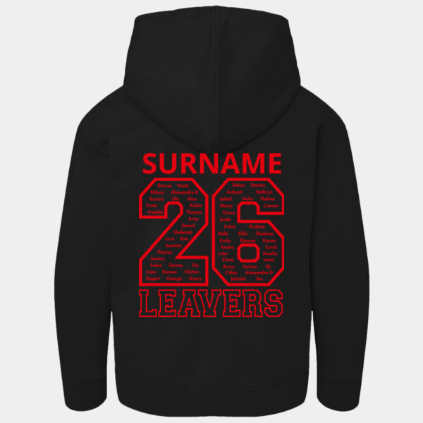 Sacred Heart Leavers Hoodie personalised with your child's surname and initials  Thumbnail