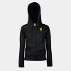 Women's premium 70/30 hooded sweatshirt jacket Thumbnail