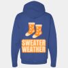 Authentic zipped hooded sweat Thumbnail