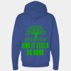 Authentic zipped hooded sweat Thumbnail