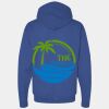 Authentic zipped hooded sweat Thumbnail