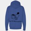 Authentic zipped hooded sweat Thumbnail