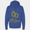 Authentic zipped hooded sweat Thumbnail