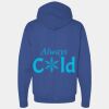 Authentic zipped hooded sweat Thumbnail